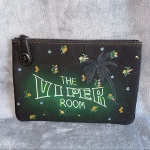 NWOT Coach X The Viper Room Turnlock Pouch 26